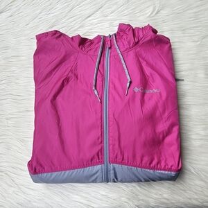 Columbia Sportswear Women's Center Ridge Lined Windbreaker Jacket Size L
